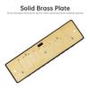 10 Holes KeyC Blues Harmonica Beginner Gifts Brass Reed Plate Black Mouth Organ 20 Tunes