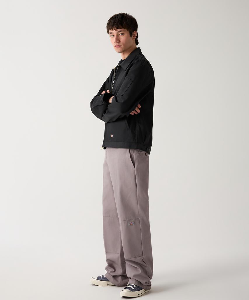 DICKIES Double Knee 85283 Loose Fit Work Pants Silver