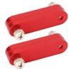 2PCS Ruler Positioning Block Aluminum Alloy Adjutsable Ruler Positioning Limit Block