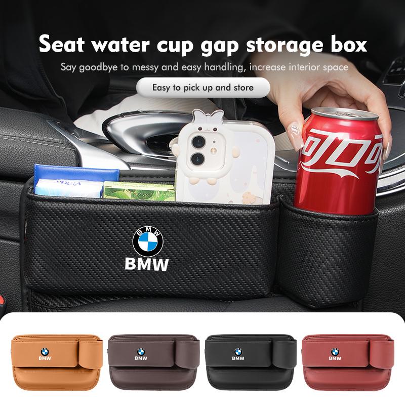 EYAG3 Car Seat Gap Storage Box Door Side Seat Gap Organizer Case For BMW E87 E70 E91 E30 G20 E92 E93 E60 E46 E90 G30 E53 X1