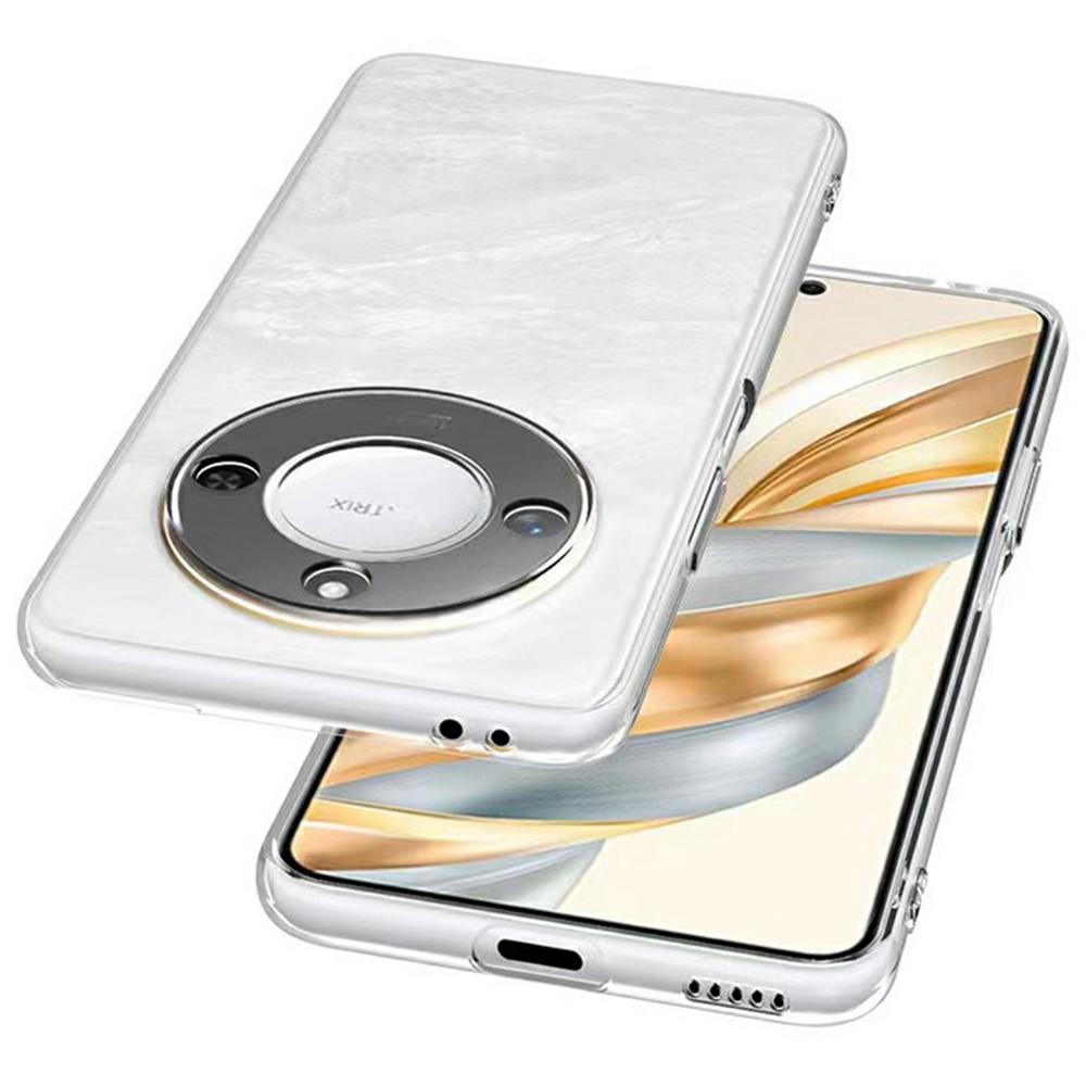 

For Honor X60 5G Clear Phone Case Ultra-Thin Flexible TPU Back Cover Style A