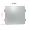 Mica Plate 108x99 Mm for Microwave Ovens of Various Brands, Replacement Microwave Protective Plate