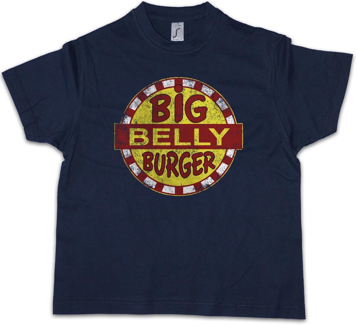 BIG BELLY BURGER Kids Boys kids boys T-Shirt Fast Food Restaurant Chain Comics Comic 160