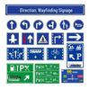 Traffic and Road Signage: Signposts, Parking Lot, Height & Speed Limits, Highway Warnings, Anti-Collision Signs