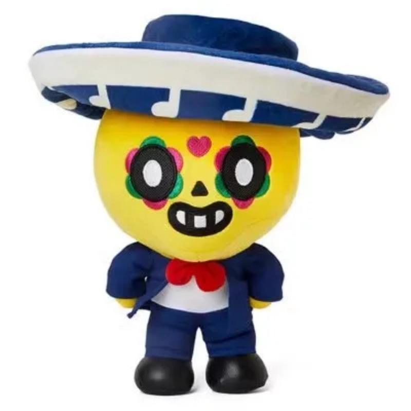 Brawl Stars Poco Spike E Primo Clot Short Plush Stuffed Doll Game Action Figure Collectible Model Ornament Garage Kit Toys Gift