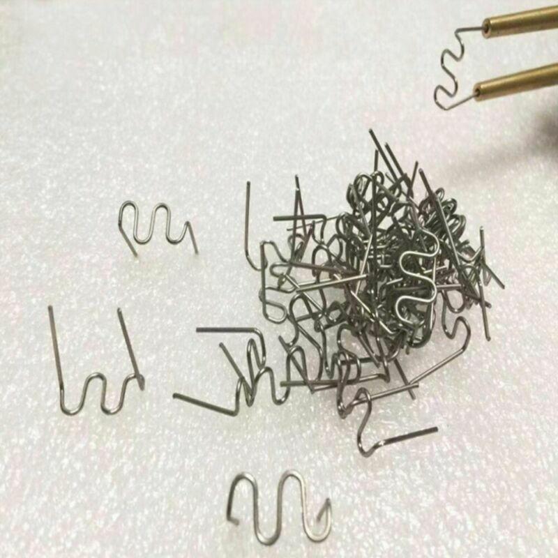 500Pcs Pre-Cut Staples Bumper Car Hot Staples Plastic