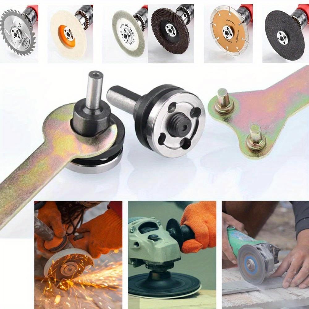 Hand Drill Angle Grinder Connecting Rod Five Piece Set, Electric Angle Grinder Accessories Separate Converter Connecting Rod Set
