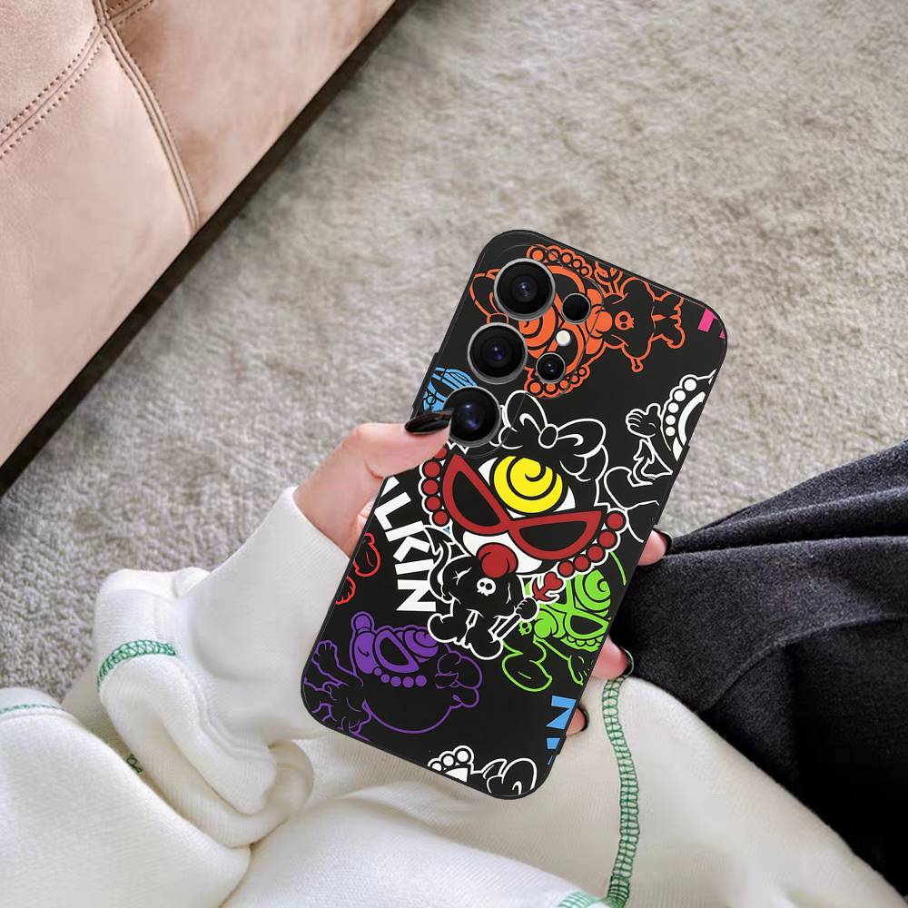 Japan Fashion H-Hysteric M-Mini Phone Case For Samsung S 20 21 22 23 lite plus ultra Clear Mobile Cover Funda