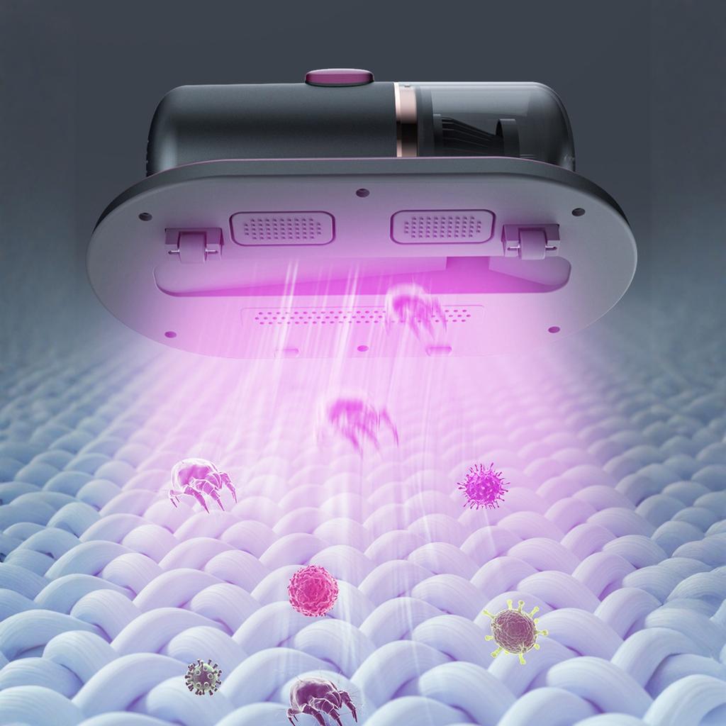 Wireless Handheld Mite Remover UV Mattress Vacuum Cleaner for Home Bed