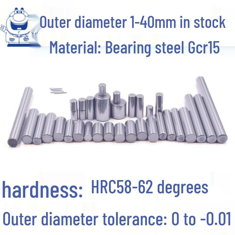 M8.5 Diameter Hardened Dowel Pin, Cylindrical Locating & Locking Shaft, Bearing Steel