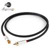JIB RCA to RCA coaxial audio cable compatible with 1m length (male) (male) cable, subwoofers, amplifiers, DVDs, Blu-ray players, HDTVs, etc. /