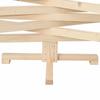 Christmas Trees with Stand Natural 210 cm Solid Wood Pine