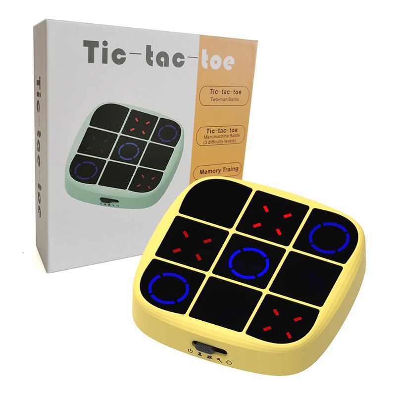 Intelligent Tic-tac-toe Children's Educational Game Machine Parent-child Interactive Mental Desktop Game Multi-functional Educational Toys