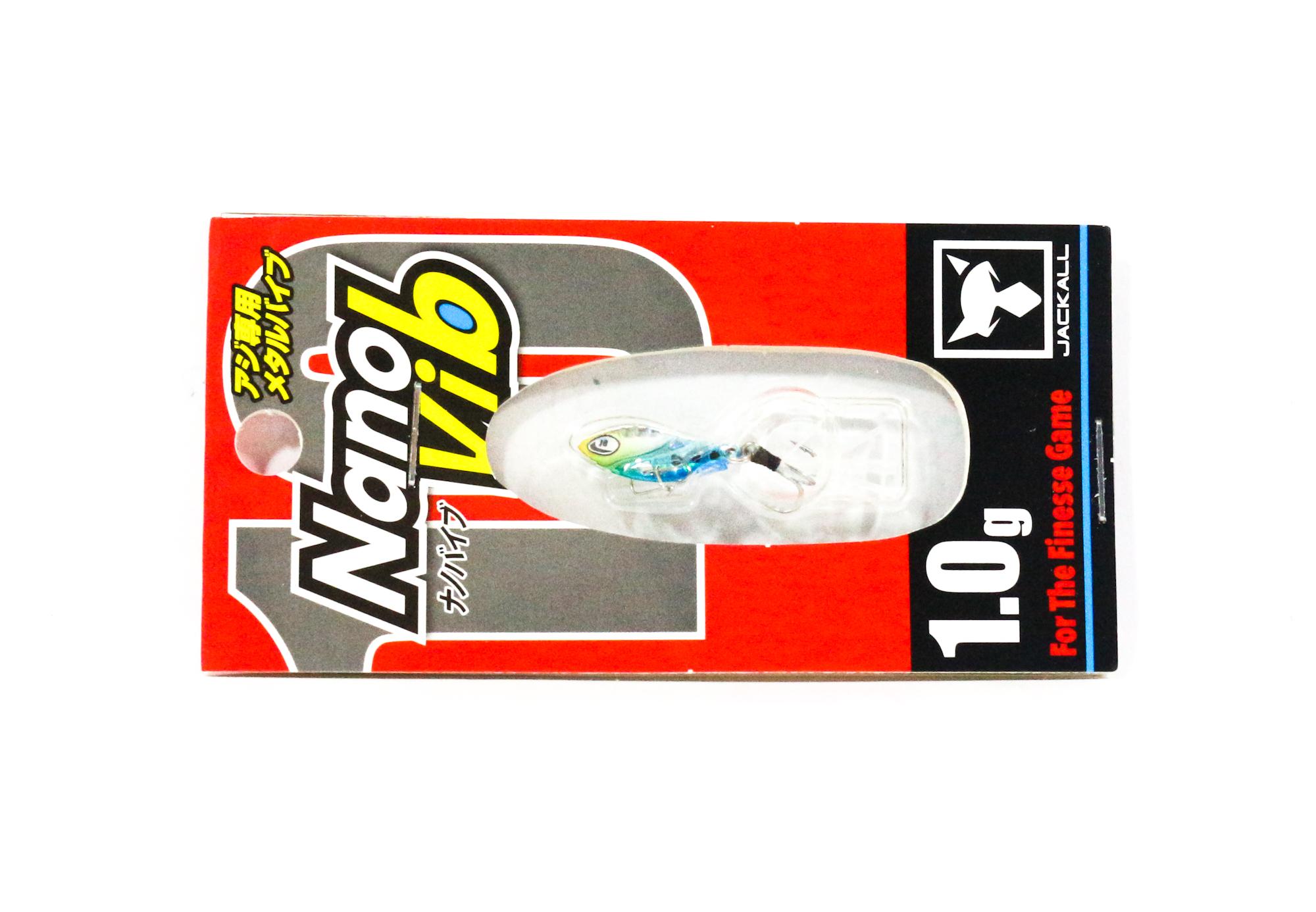 

Jackall Nano Vib Тонущая приманка 1 грамм HL Nanoiwashi (0939)