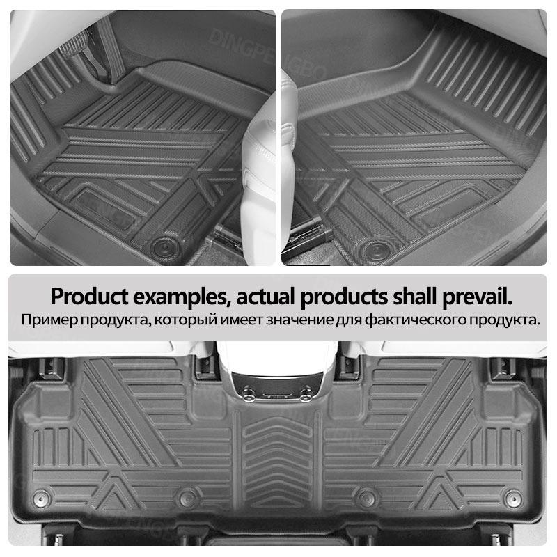 Car Floor Mats for BMW X5 Fuel Version 2019-2022 TPE Foot Mats Waterproof Odorless Pads Tray Mat Interior Car Accessories
