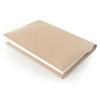 Handmade Genuine Leather Book A5 Size Made In Japan by a Bag Maker Cover, (beige),