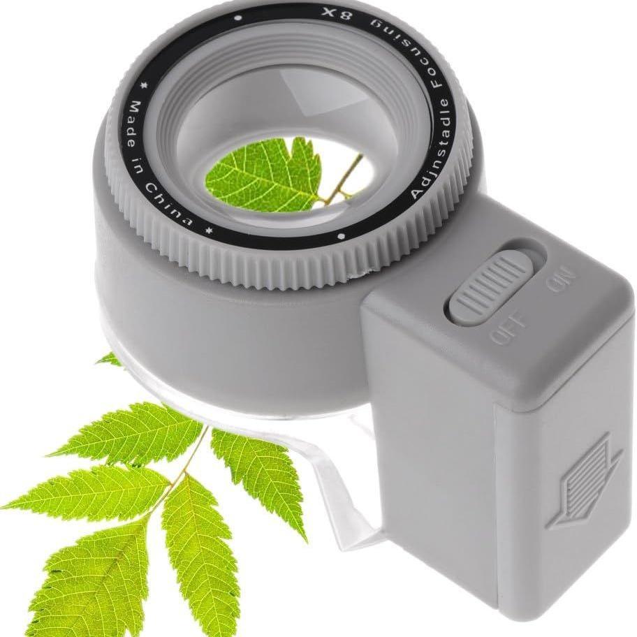 LED Skalenlupe 13100-2 Neue Zylindrische Einstellbare Fokuslupe