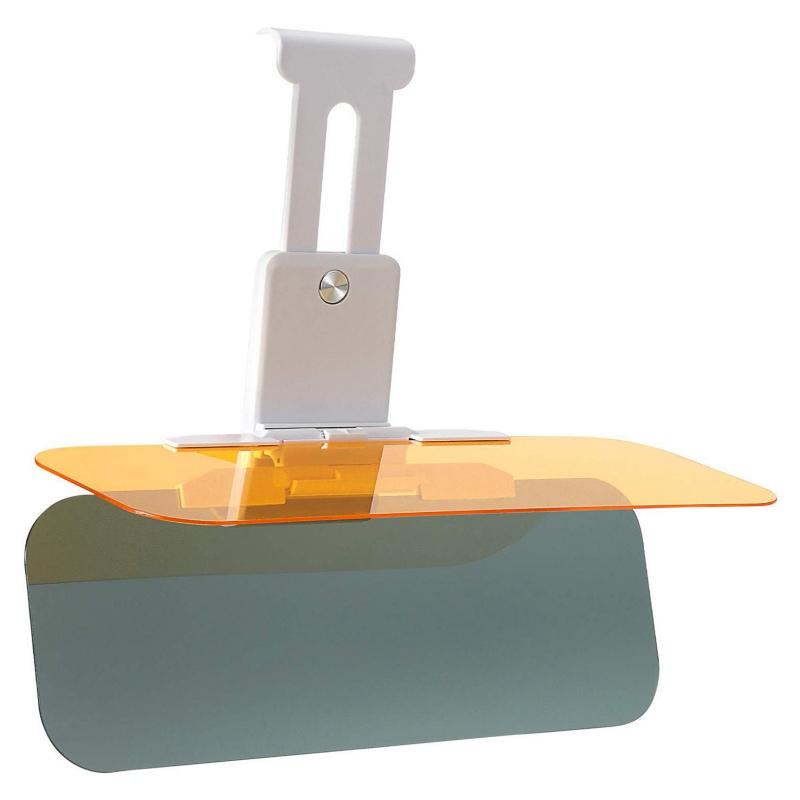 2In 1 Car Sun Visor Extension For Day & Night Universal Anti-Glare Extender Windshield Driving Visor Sunshade Blocking