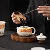Su's Masterpiece Dragon Fortune Unglazed Porcelain Tea Set