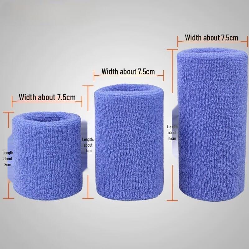 Unisex Sports Towel Wristbands (Pair)