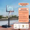 Adjustable Height Basketball Hoop for Indoor/Outdoor Play - Suitable for Adults, Teens, and Kids.