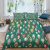 Cartoon Fun 3D Printed Clown Duvet Cover Microfiber Bedroom Decor Clown Bedding Set Soft Breathable For Teens Adults Kids