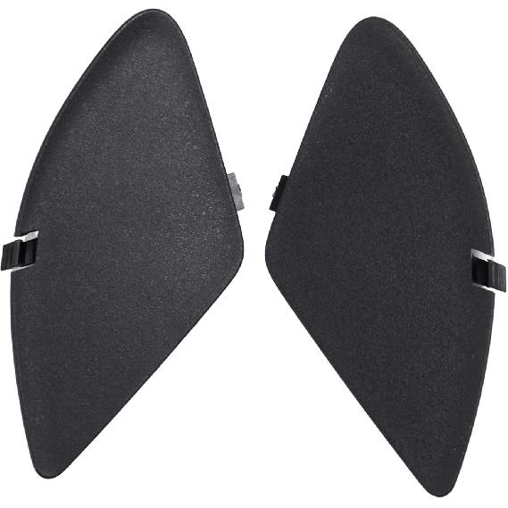 Inner Interior Inside Door Handle Cover Cap Case Lid for Honda CRV for CR-V 2007-2011 Black Color Front=Rear 1 Set