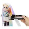 Rainbow high hair studio|studio de coiffure - 1 poupée 27 cm + produits de coloration pour cheveux et accessoires