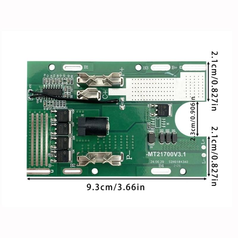 DIY 5x21700 Lithium Batteries Shell Box Kit Featuring Protections Circuit Board For Zhipu,Hongsong Jingmi Power Tool