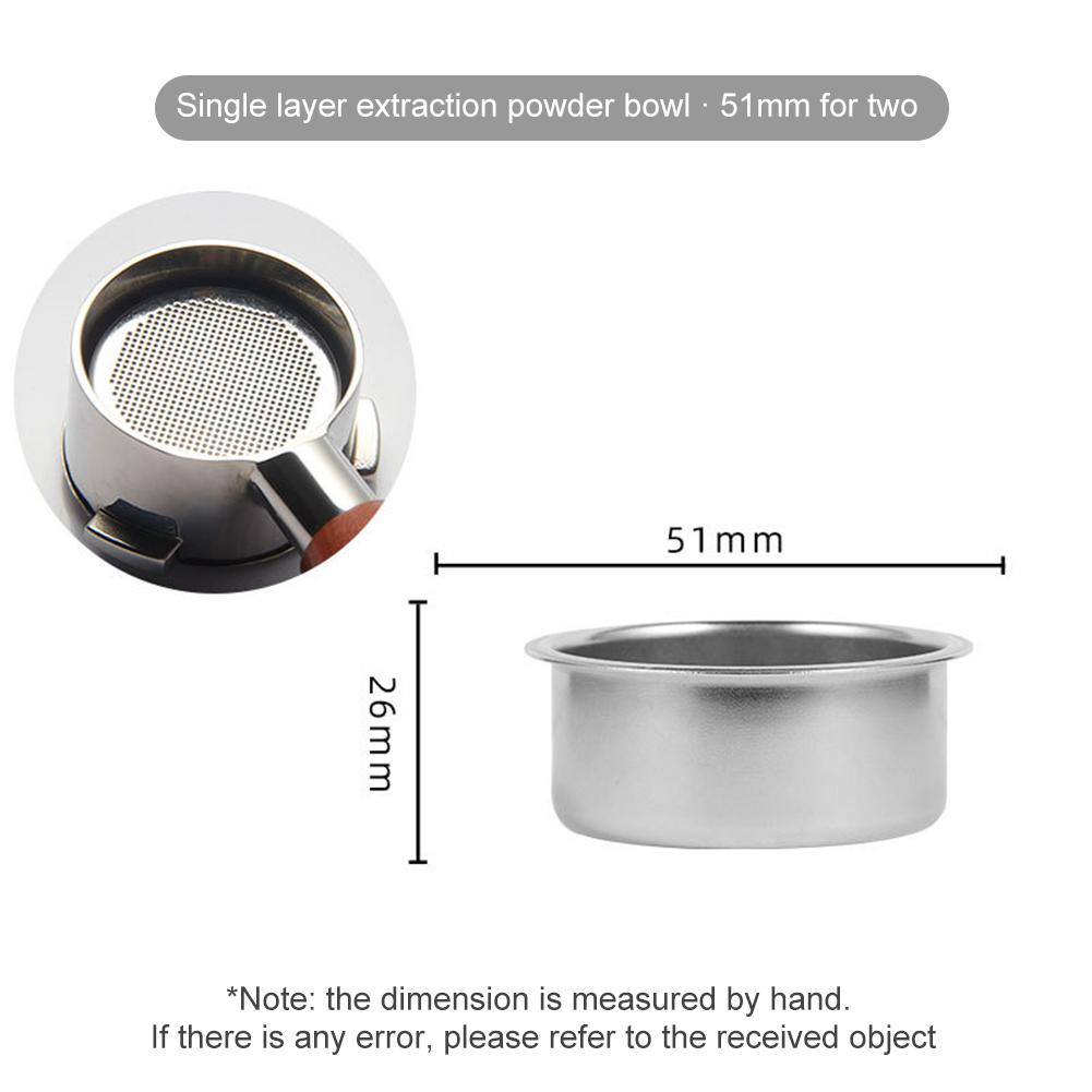 Coffee Filter Basket Ims Basket 58mm 54mm 51mm Portafilter Basket For De Longhi 1/2/4cup For Delonghi Breville Coffee Machine
