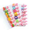 Candy-colored Children's Hair Clips, Cute Bow and Fruit Hair Clips, Girls' Bangs Clips and Accessories