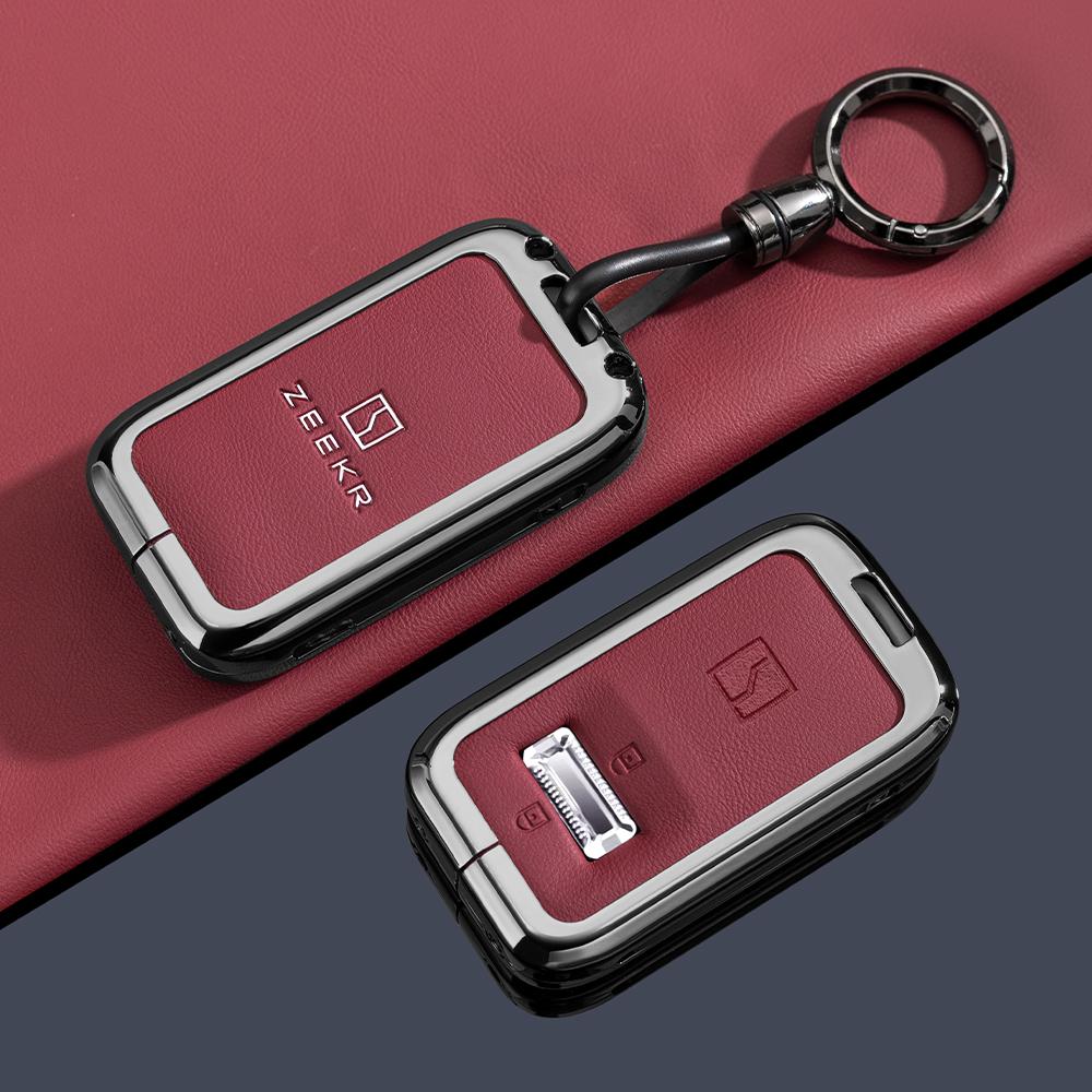 Étui Porte-Clés de Voiture Pour Zeekr 9X Ultra Max Porte-Clés Housse de Protection Télécommande Sac Coque Support Accessoires Fob