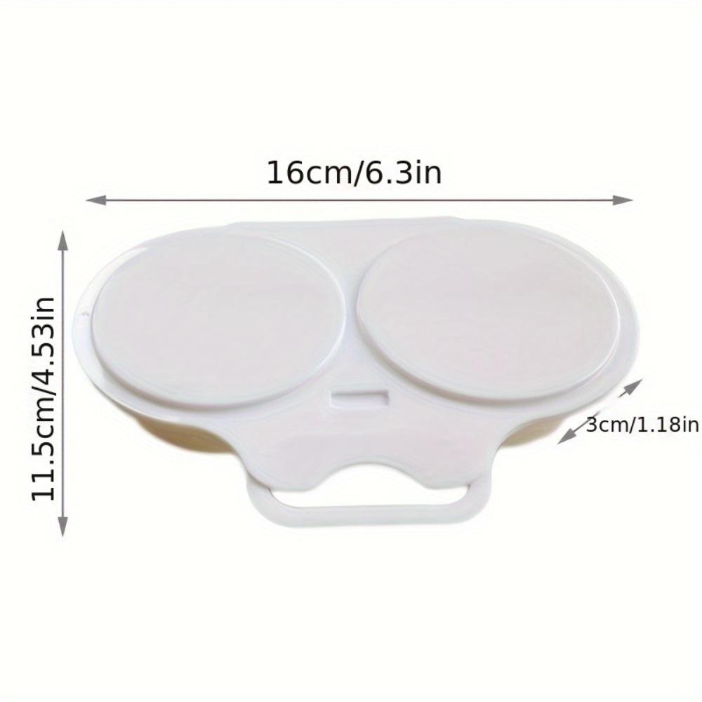 Kuchyňská mikrovlnná trouba Kulatý tvar Parník na vejce Forma na vaření Pytlík na vejce Kuchyňské pomůcky Nástroj na smažená vejce