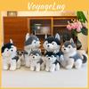 Toy Plush Husky Cartoon Stuffed Animal Doll Sleep Decoration Kids Gift Birthday