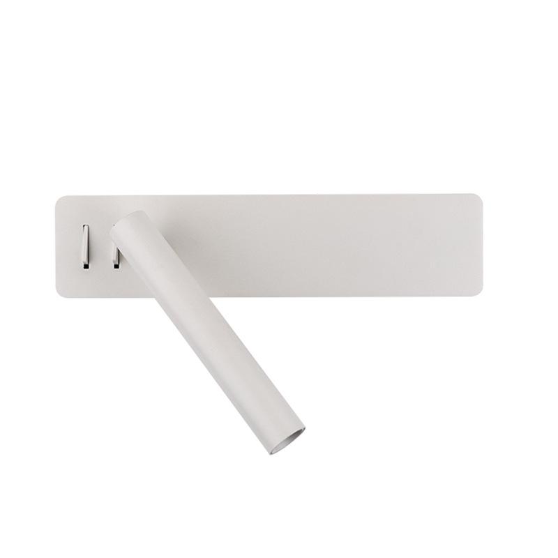 Nordic Rotatable Wall Spotlight for Bedroom, Hallway, Living Room, and Hotel - Modern Creative Bedside Lamp.