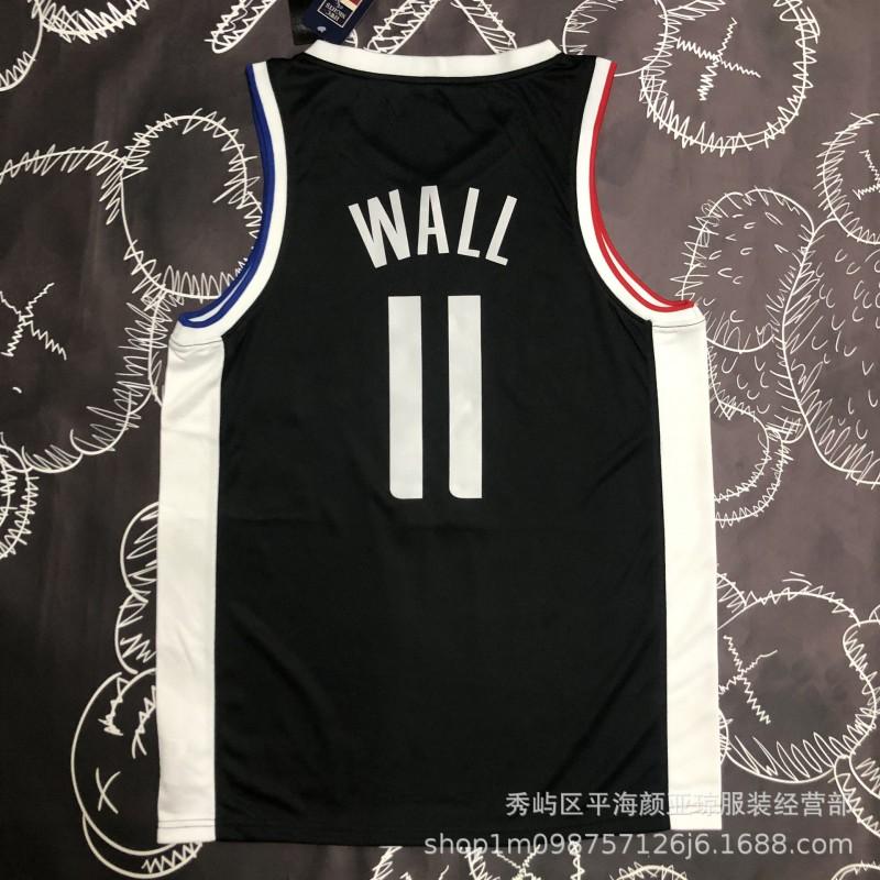 Mens Basketball Jersey LA Clippers 11 Wall Heat-Pressed Performance Shirt Sportswear