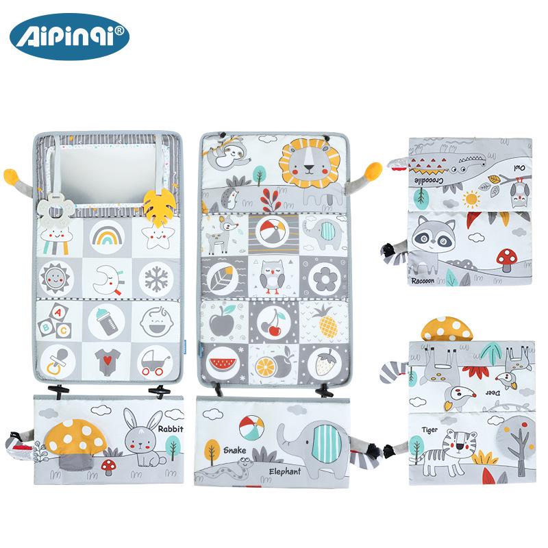 

Aipinqi Скандинавское Веселое Зеркало Детская Подвесная Игрушка и Складная Книжка для Младенцев