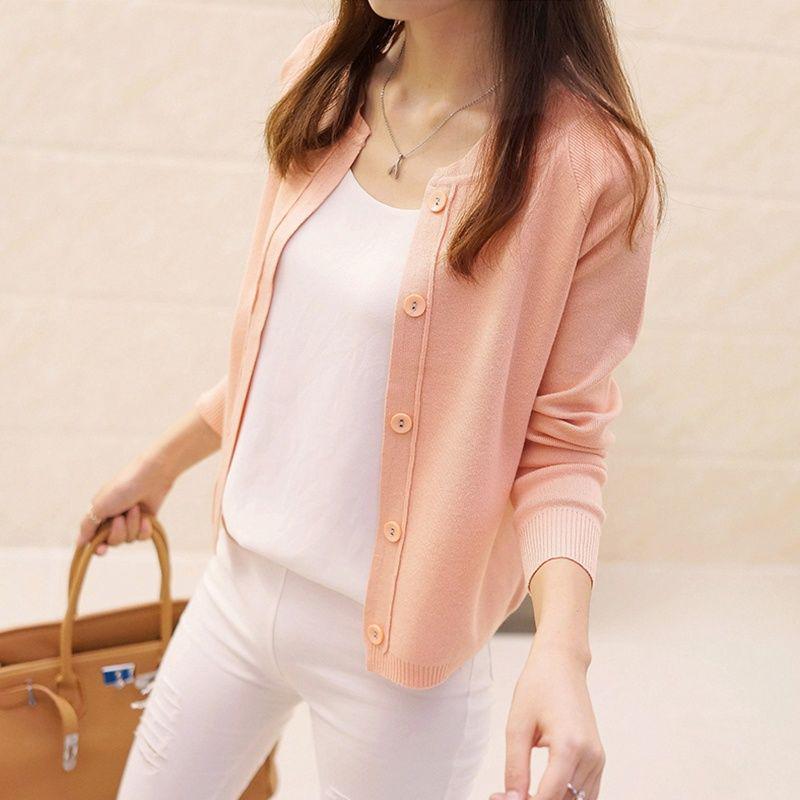 Women's Lightweight Knitted Cardigan - New 2026 Trendy Spring/Autumn Sweater Jacket