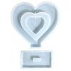 Heart Shape Photo Frame Model, DIY Epoxy Resin Handmade Souvenir Model Crafts, Silicone