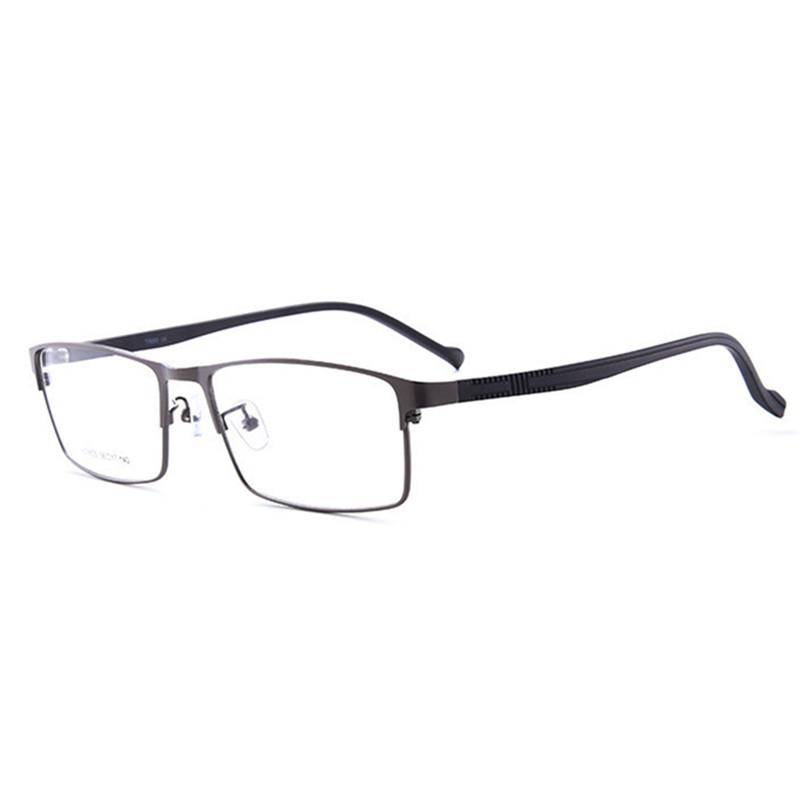 Men'S Business Computer Gaming Anti Blue Light Anti-Fatigue Reading Glasses Unisex Metal Alloy Glasses Frame Optical Eyewear+150