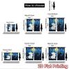 2D Flat Photography Backdrop Photography Backdrop Cats Gazing At Stars 100% Polyester Family Party Use for Bedroom