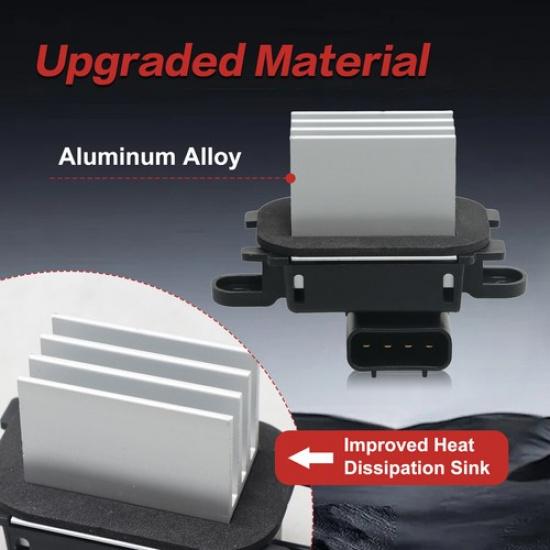 Blower Motor Fan Resistor Regulator and Connector for Ford Explorer Taurus Flex