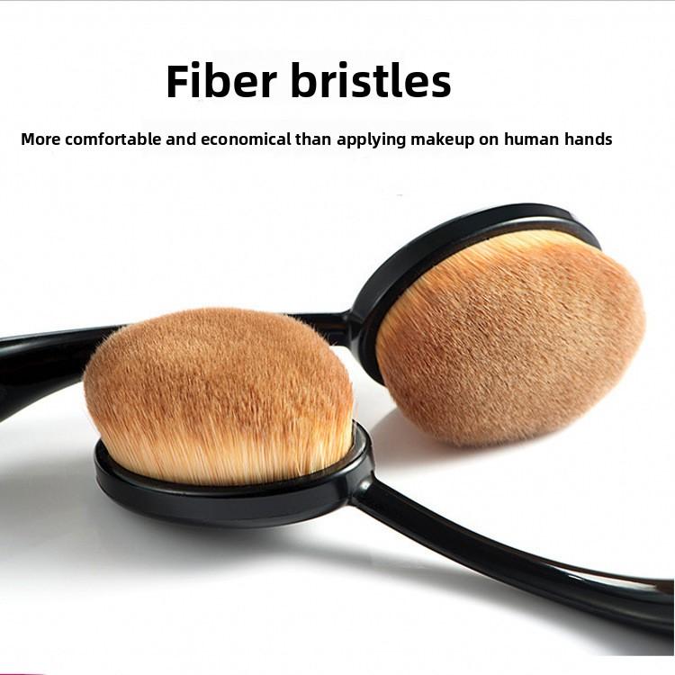 Make-up-Pinsel Nr. 4 Zahnbürstenförmige Foundation-Pinsel Nicht-Pulver-Absorbierend BB Cream Foundation-Pinsel Gesichtswaschbürste Foundation-Flüssigkeit Spezial