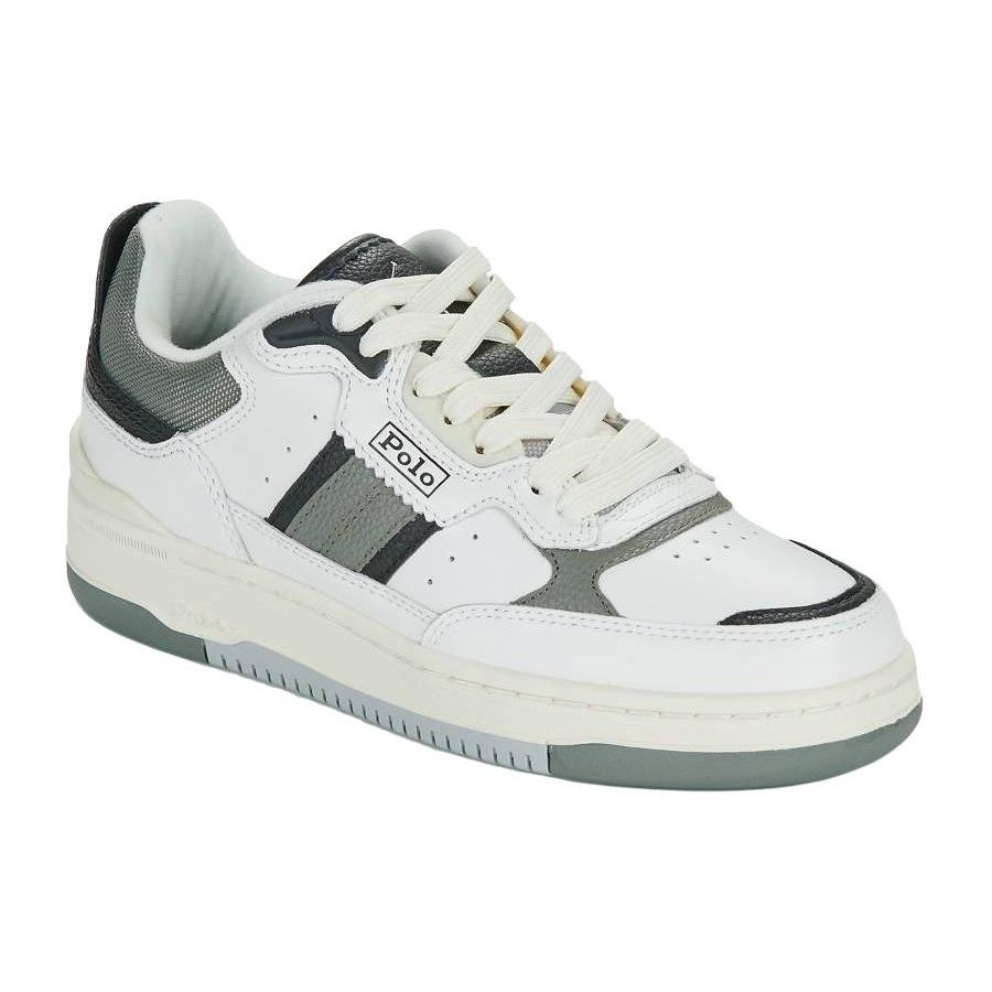 Polo Ralph Lauren Lace-Up Closure Sneakers Men Sneakers White 809931328004