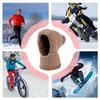 Knit Hat Cycling Beanie With Neck Gaiter Fleece Lining Cute Hats For Women With Ear Flaps For Cold Weather Autumn Hiking Travel