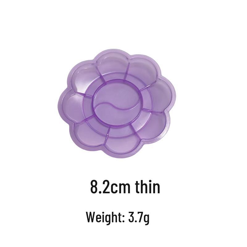 Plum Blossom Transparent Paint Palette for Children - Gouache & Watercolor Supplies