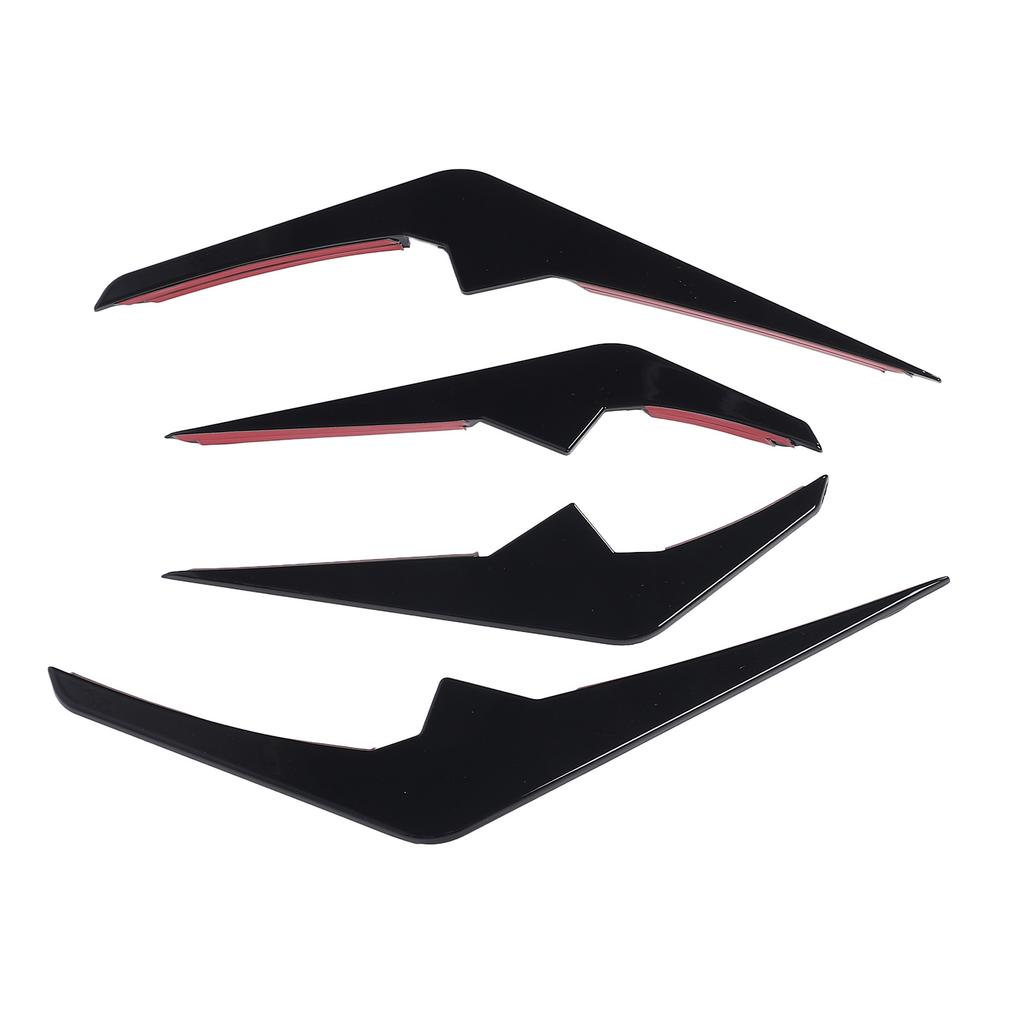 4 ks Spoilery bočních mřížek předního nárazníku Aerodynamické štěpící ploutve náhrada pro X6 G06 LCI M Sport 2023 a novější