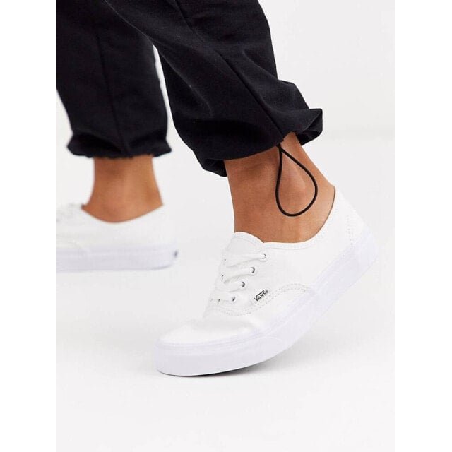 

Vans Classic Authentic triple white trainers