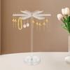 Acrylic Jewelry Organizer Display Necklace Holder Clear Rotating Necklace Organizer Stand for Necklaces Earring Pendant Bracelet