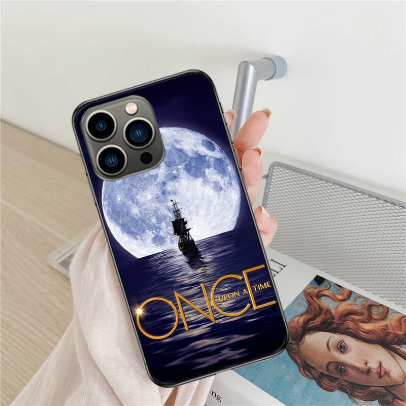 Evil Queen Once Upon A Time Phone Case For Iphone 17 Air 16 15 Pro Max 14 Plus 16E Coque 13 Pro 12 Mini 11 Clear Cover Silicone